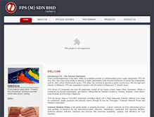 Tablet Screenshot of fps.com.my